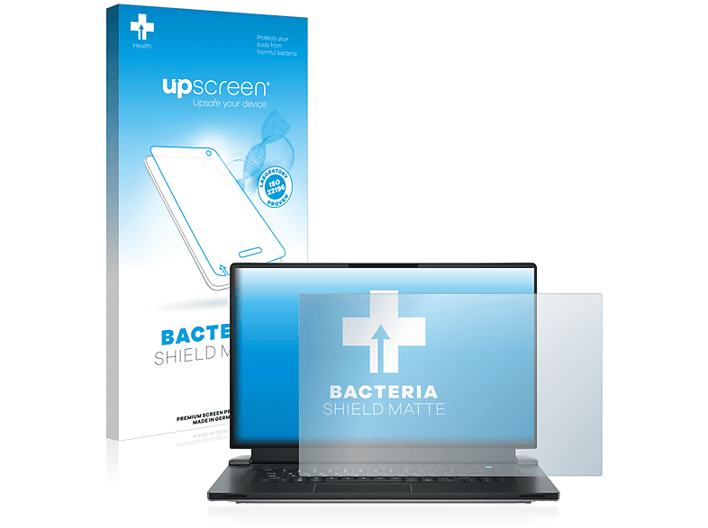 UPSCREEN antibakteriell entspiegelt matte Schutzfolie(für Dell Alienware X17) | Pflege & Schutz