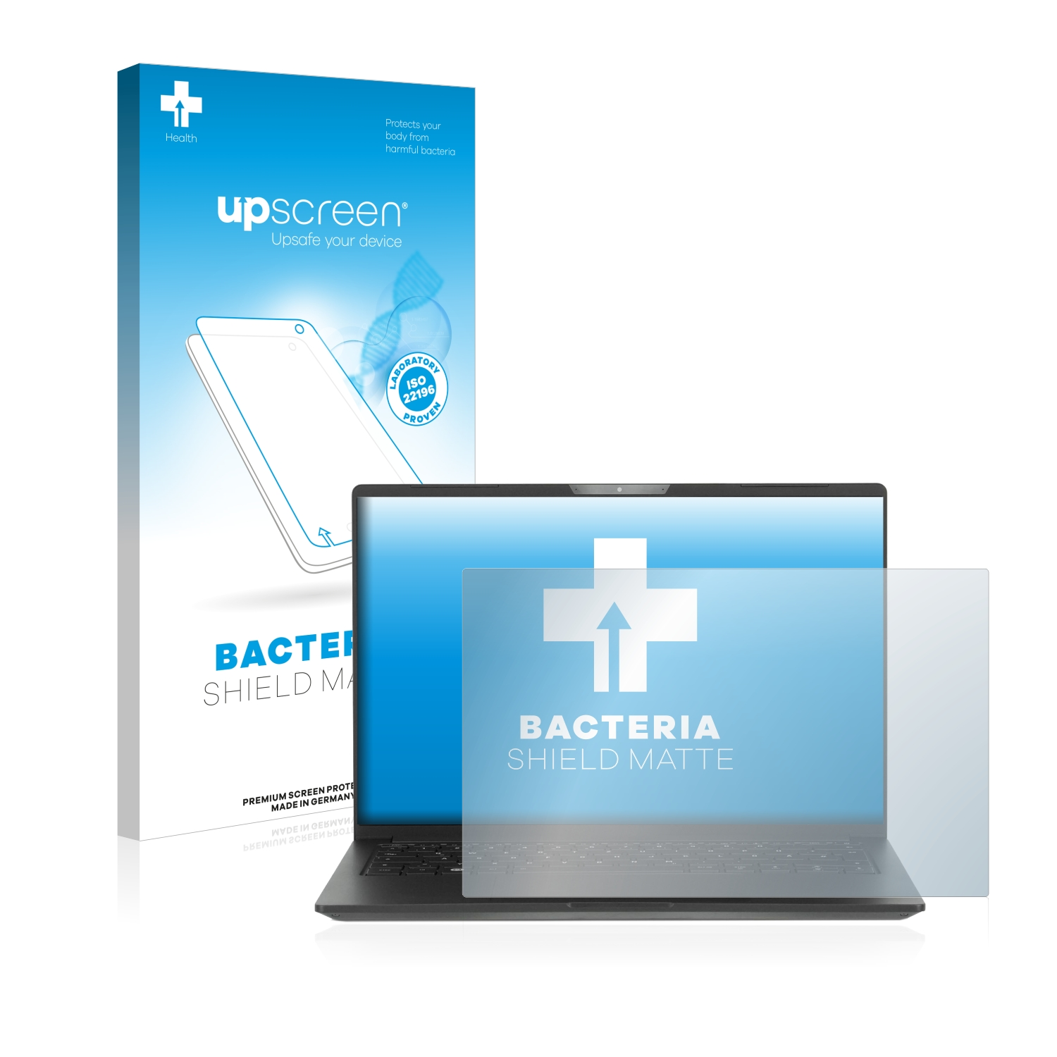 UPSCREEN antibakteriell entspiegelt matte G7) 14 Tuxedo Schutzfolie(für InfinityBook Pro