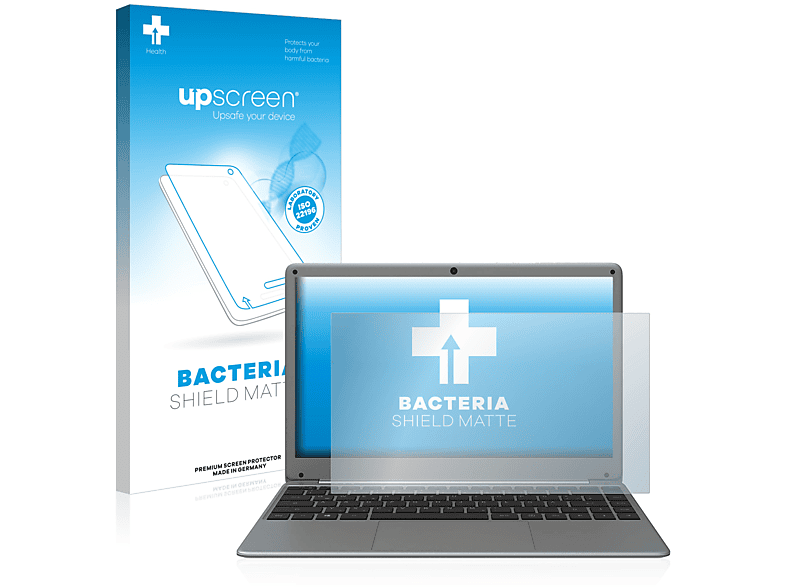 UPSCREEN antibakteriell entspiegelt matte Schutzfolie(für Odys Mybook Pro 14 SE V2)