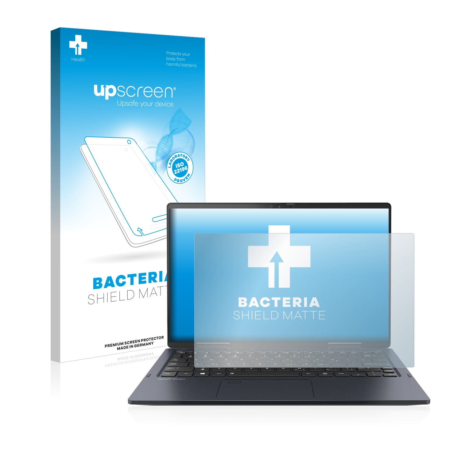 UPSCREEN entspiegelt Dynabook X40-K) antibakteriell Portégé matte Schutzfolie(für
