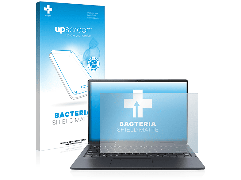 UPSCREEN antibakteriell entspiegelt matte Schutzfolie(für Dynabook Portégé X40-K)