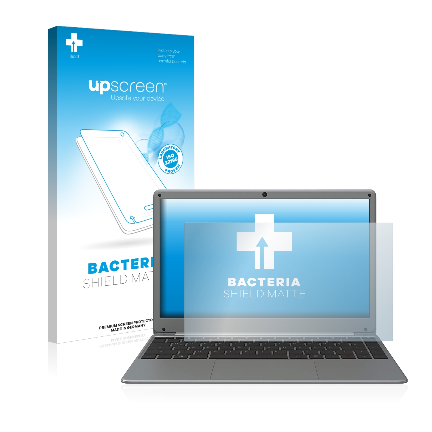 UPSCREEN antibakteriell entspiegelt matte Schutzfolie(für 14 Odys Mybook SE) Pro