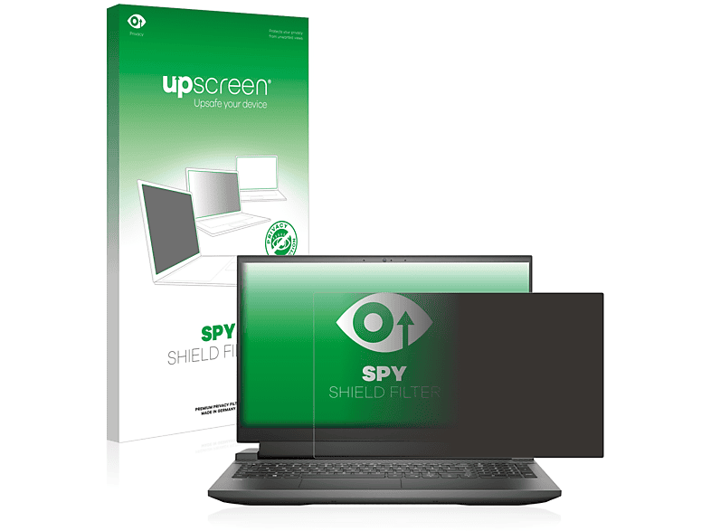 UPSCREEN G15) Blickschutzfilter(für Anti-Spy Dell