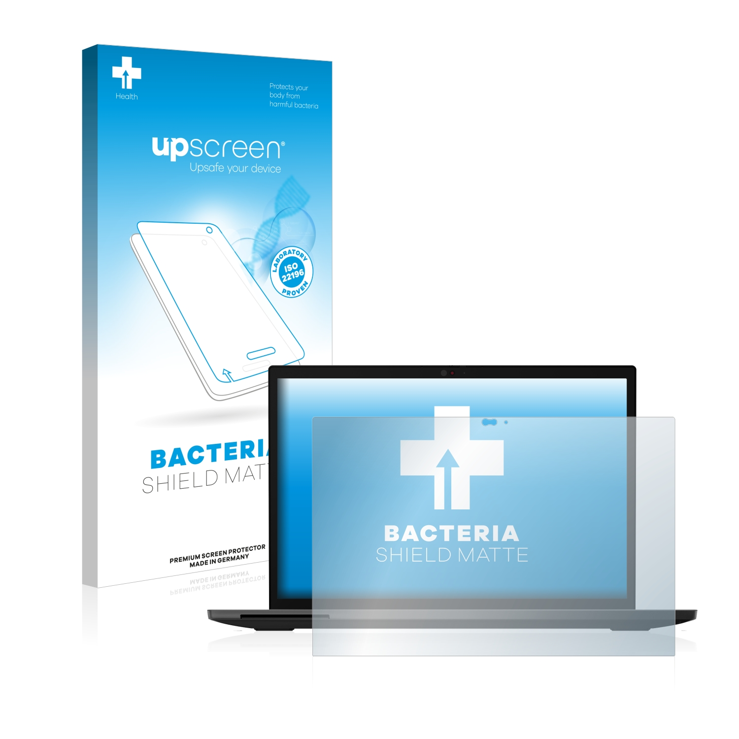 antibakteriell Schutzfolie(für ThinkPad L13 Gen Yoga matte entspiegelt UPSCREEN 3) Lenovo