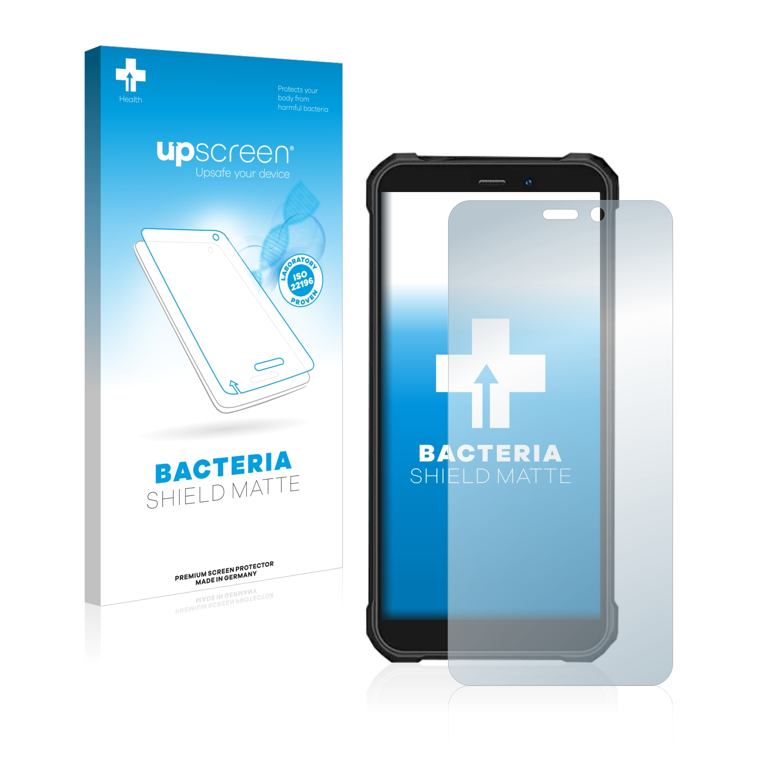 UPSCREEN Pro) WP20 entspiegelt antibakteriell Schutzfolie(für matte Oukitel