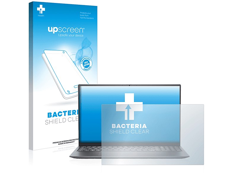 UPSCREEN antibakteriell klare Schutzfolie(für Dell Inspiron 15 5510) | Pflege & Schutz