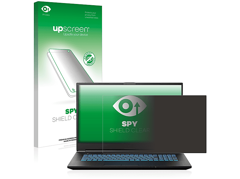 UPSCREEN Anti-Spy Defender MEDION P15) Schutzfolie(für Erazer