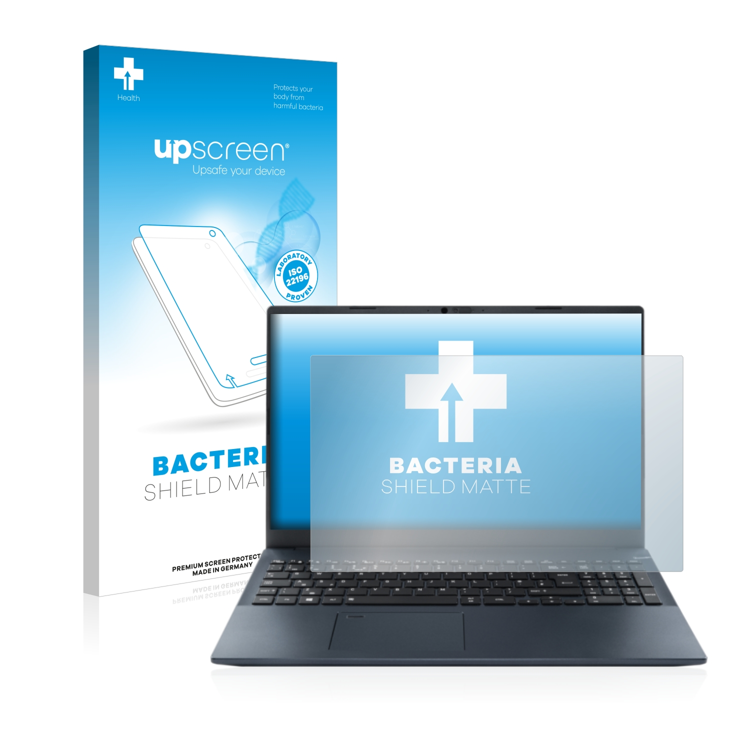 UPSCREEN antibakteriell entspiegelt matte Schutzfolie(für Dynabook Tecra A50-K)