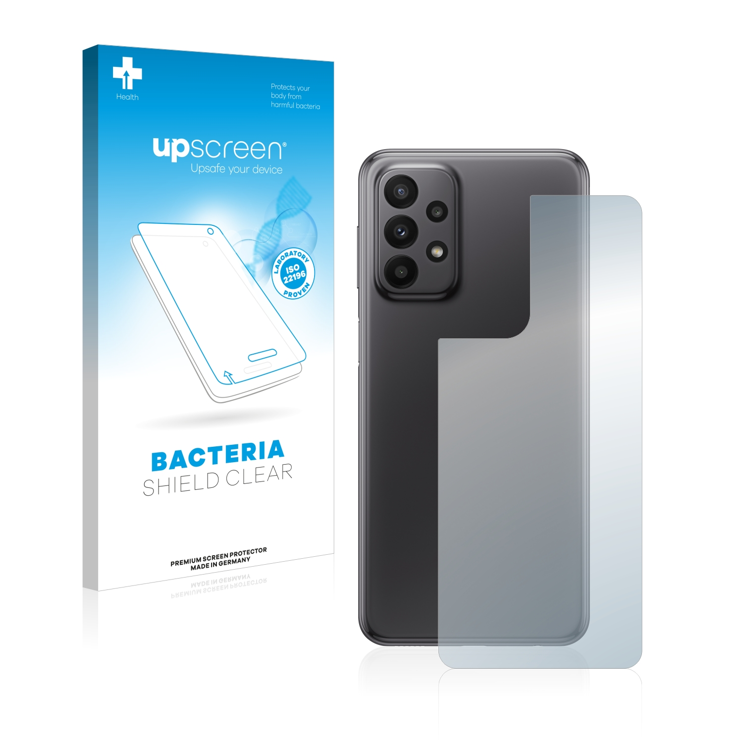 UPSCREEN antibakteriell klare Schutzfolie(für 5G) Galaxy Samsung A23
