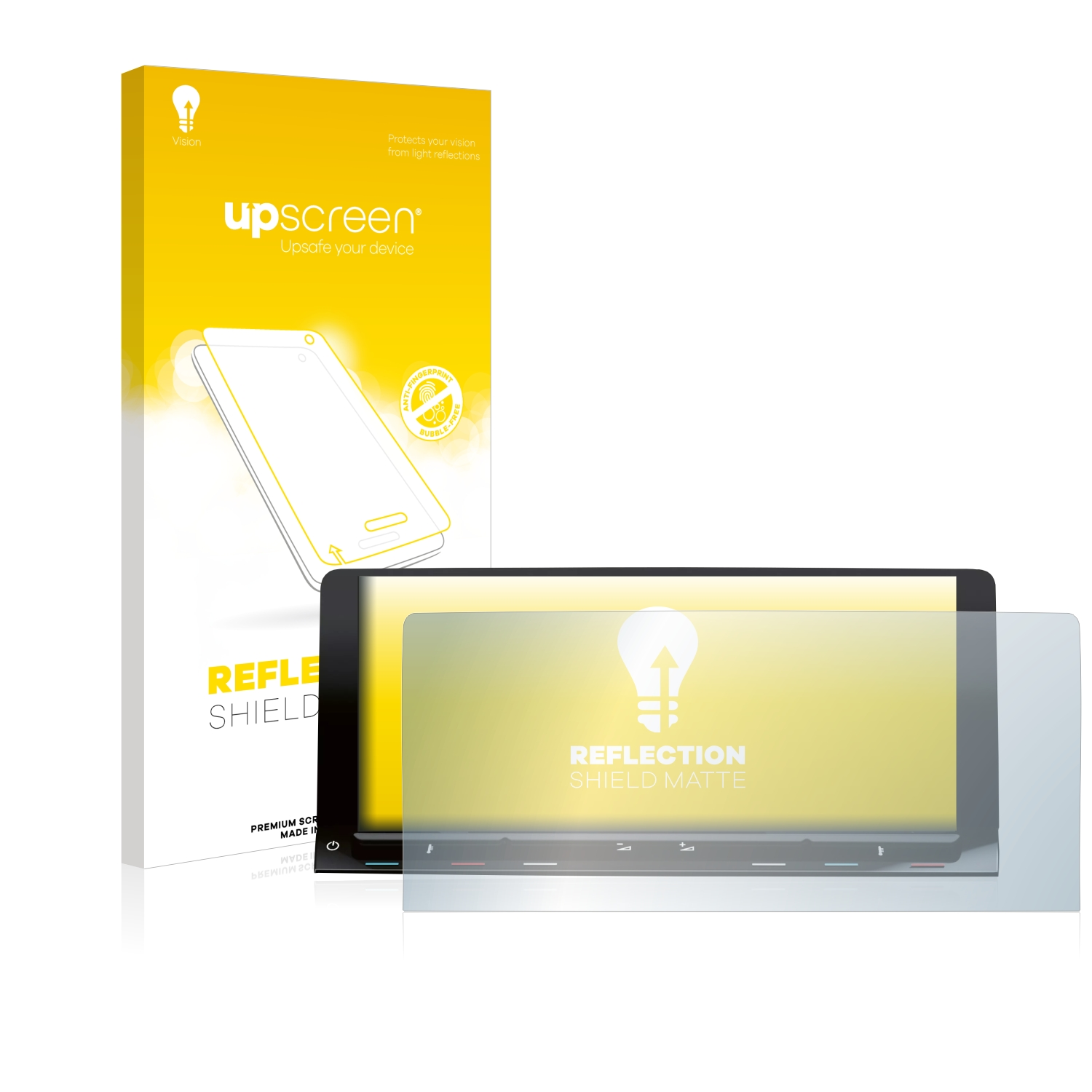 Schutzfolie(für Volkswagen Media Discover Multivan UPSCREEN Life T7 10\