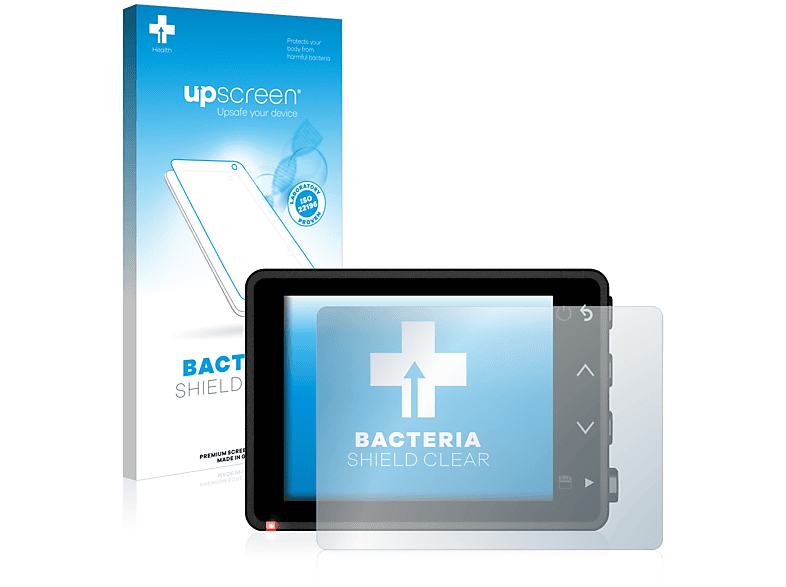 UPSCREEN antibakteriell klare Schutzfolie(für Garmin Cam Dash 57)