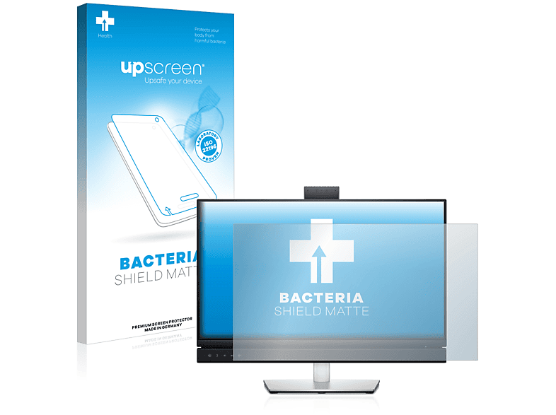 UPSCREEN antibakteriell entspiegelt matte Schutzfolie(für Dell C2422HE)
