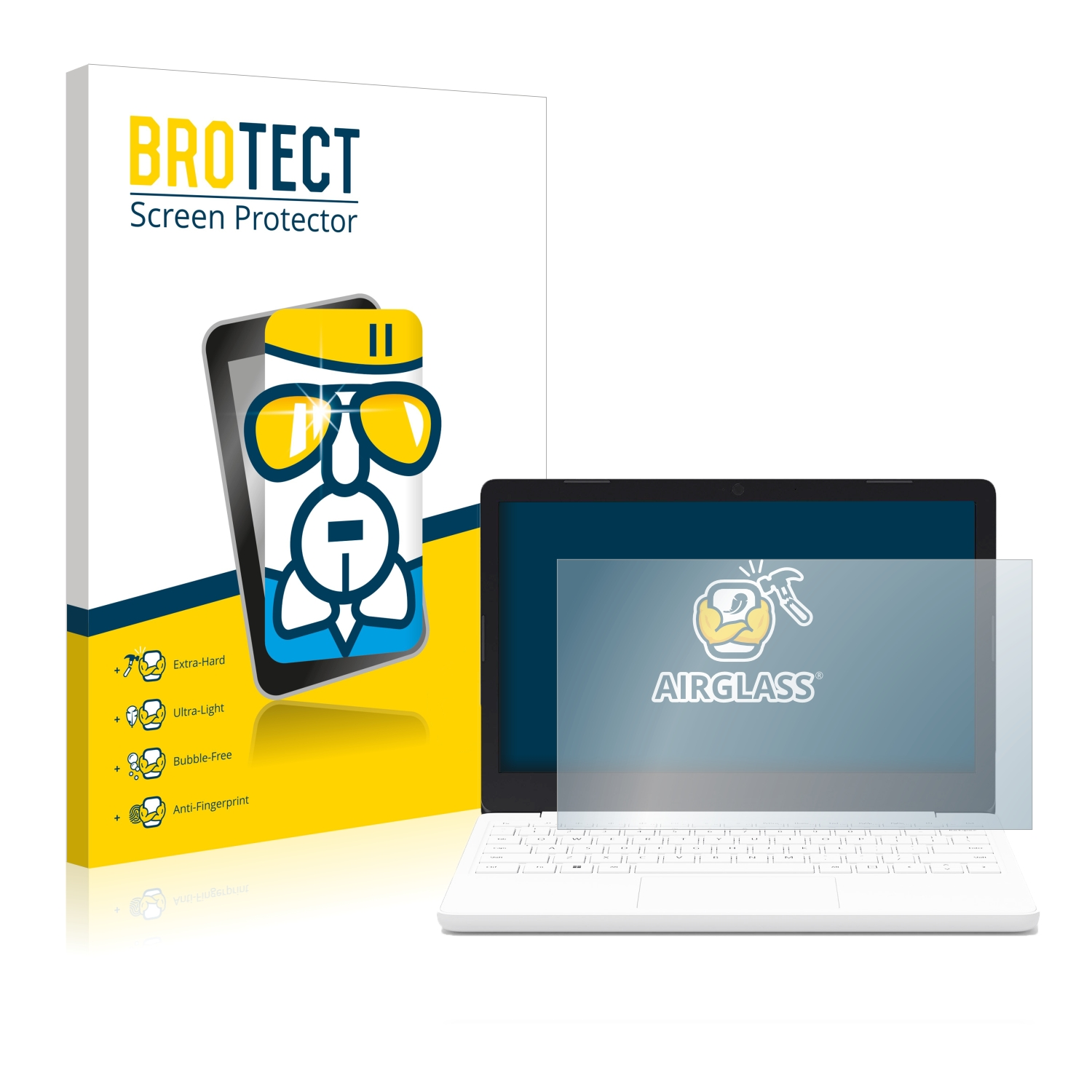 BROTECT Airglass klare Schutzfolie(für Microsoft Surface Laptop SE)