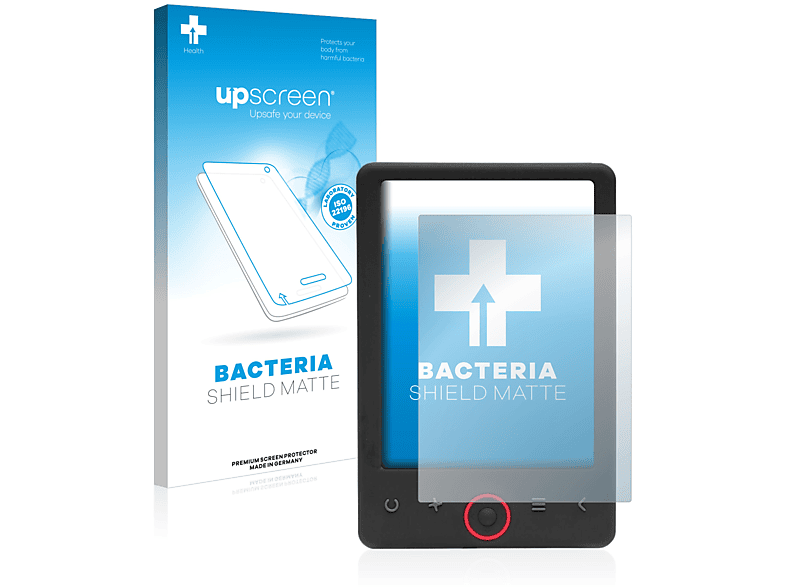 UPSCREEN antibakteriell entspiegelt matte Schutzfolie(für Denver EBO-625)