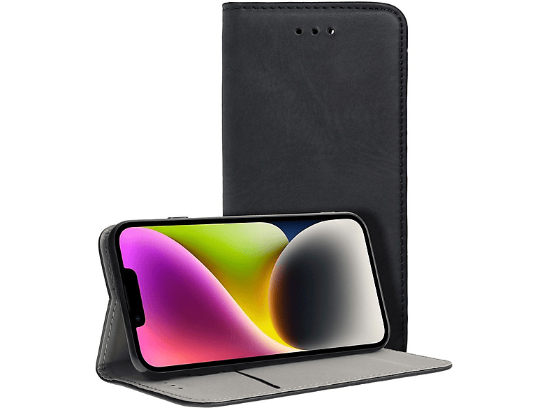 COFI Smart Magneto Buch Schwarz 12s, Note Tasche, Xiaomi, Redmi Bookcover