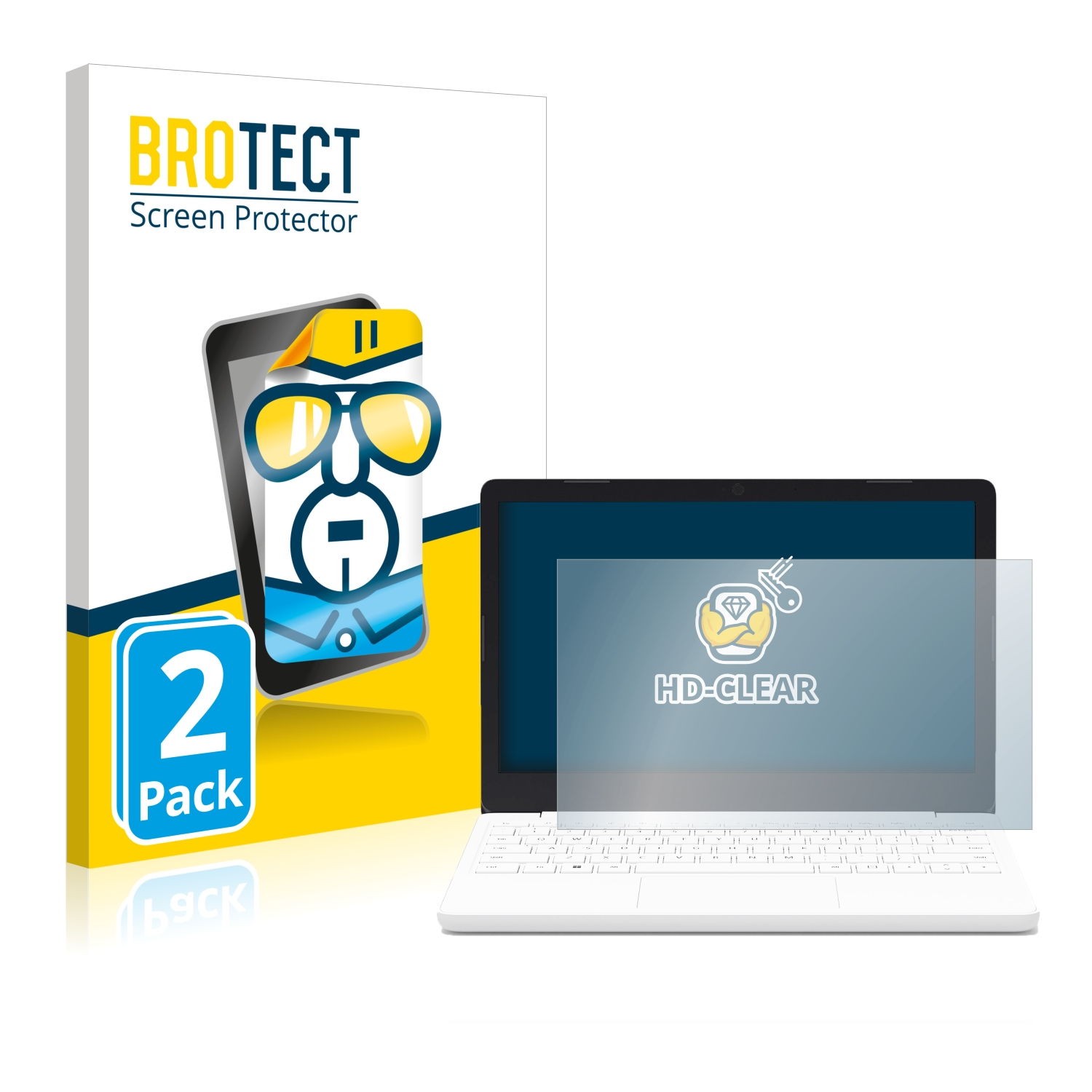 BROTECT 2x klare Schutzfolie(für Microsoft Surface SE) Laptop