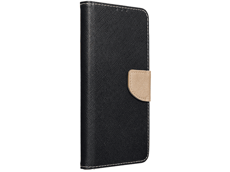 COFI Buch Tasch, Bookcover, Samsung, Galaxy S23 Plus (SM-916B), Schwarz-Gold