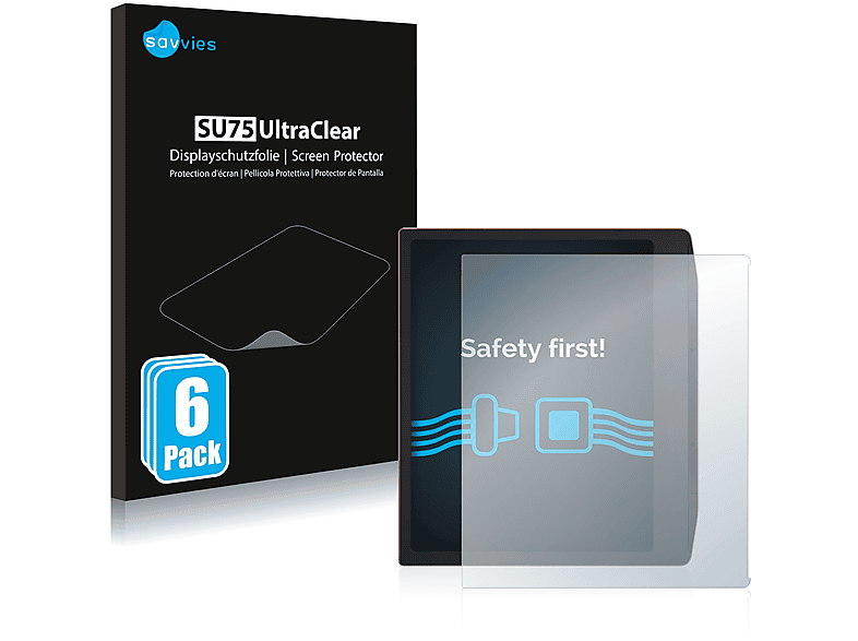 SAVVIES PocketBook Era) klare Schutzfolie(für 6x