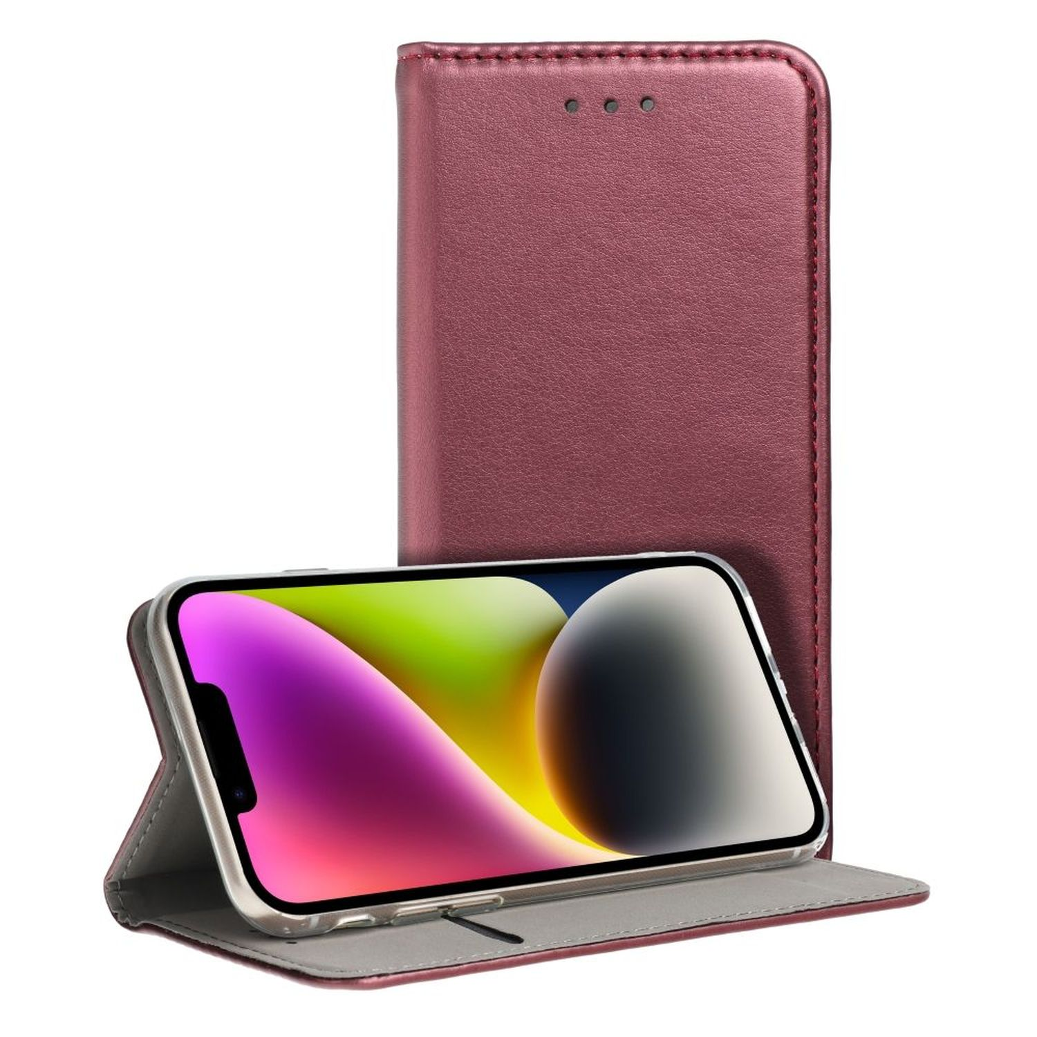 Smart Bookcover, Samsung, COFI Galaxy 5G, Burgunder Magneto, A54