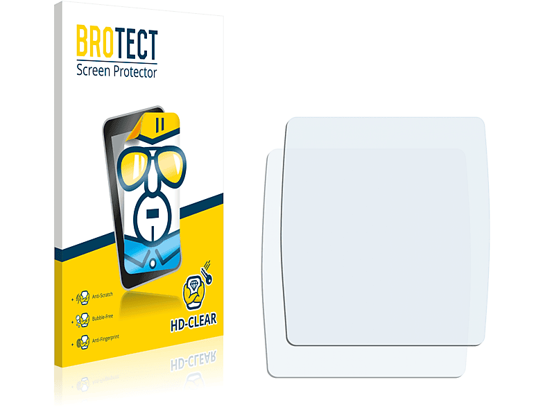 BROTECT 2x klare Schutzfolie(für Canon EOS 300D) | Kamera Schutzfolie