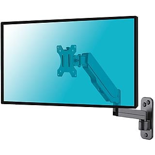 Soporte TV con brazo  - 016-1501 Soporte de pared ultra ajustable para pantallas 17"-32" KIMEX, 17 ", 32 ", 75x75, 100x100, Negro