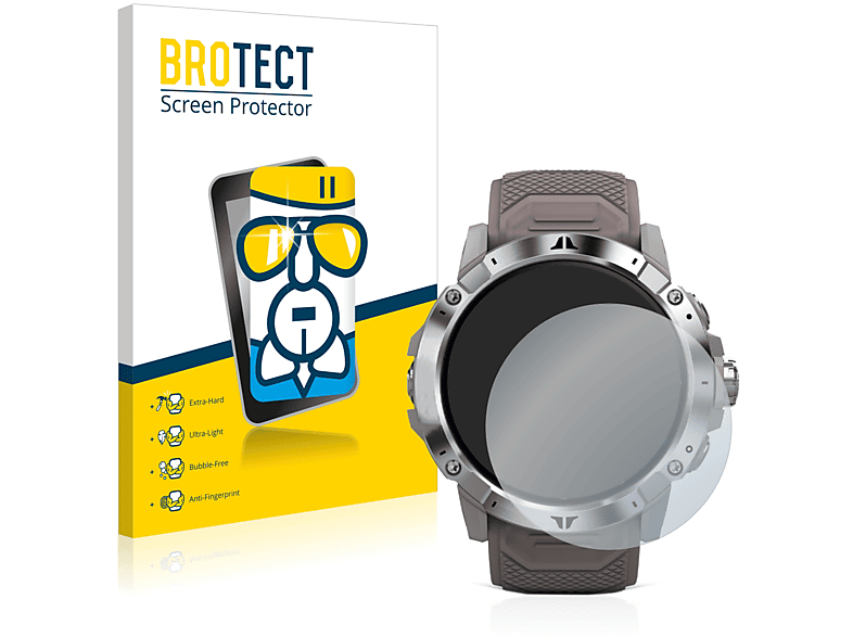 Airglass BROTECT Schutzfolie(für 2) Coros Vertix klare
