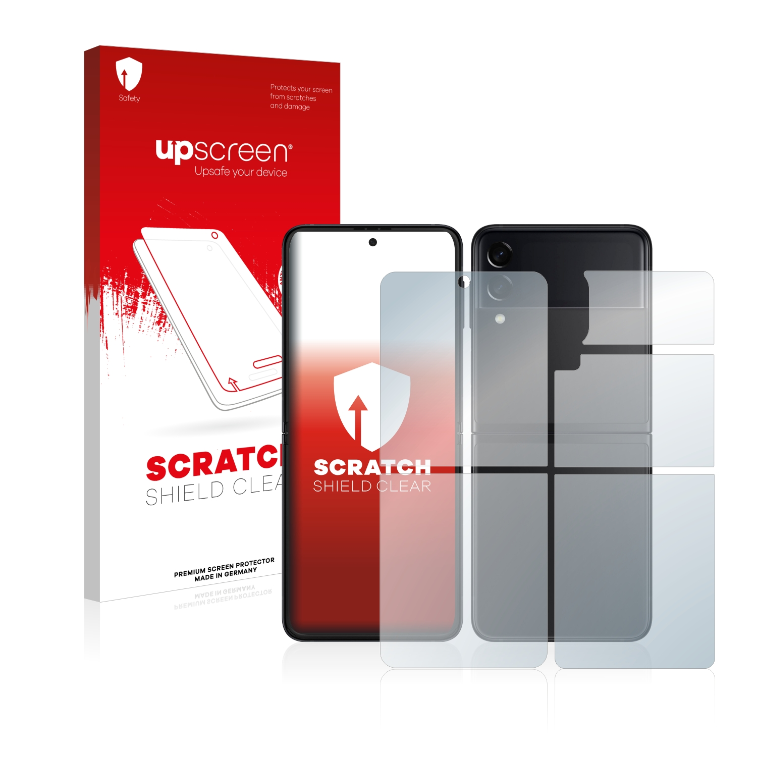 UPSCREEN Kratzschutz klare Schutzfolie(für Samsung Galaxy Z 5G) Flip 3