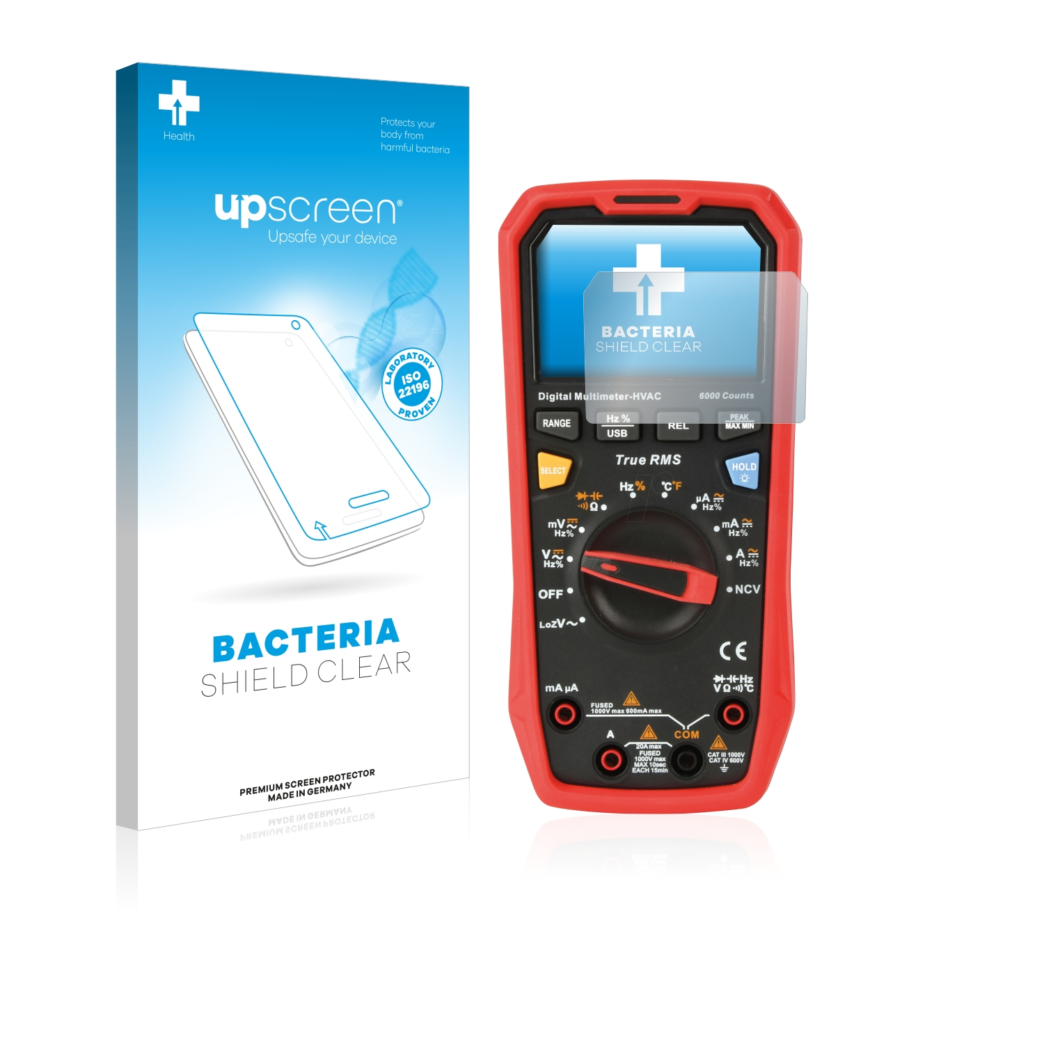 UT161D) Schutzfolie(für Uni-T klare UPSCREEN antibakteriell