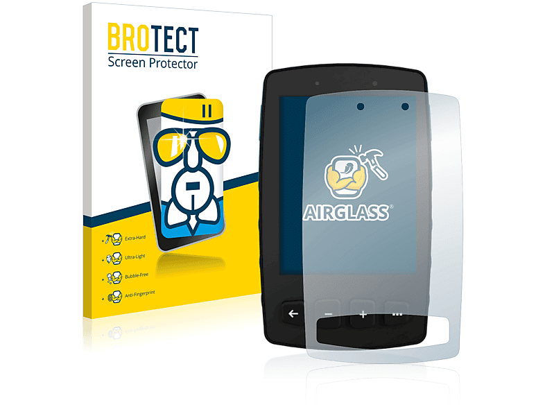 BROTECT Airglass klare Schutzfolie(für TwoNav Trail 2 Plus)