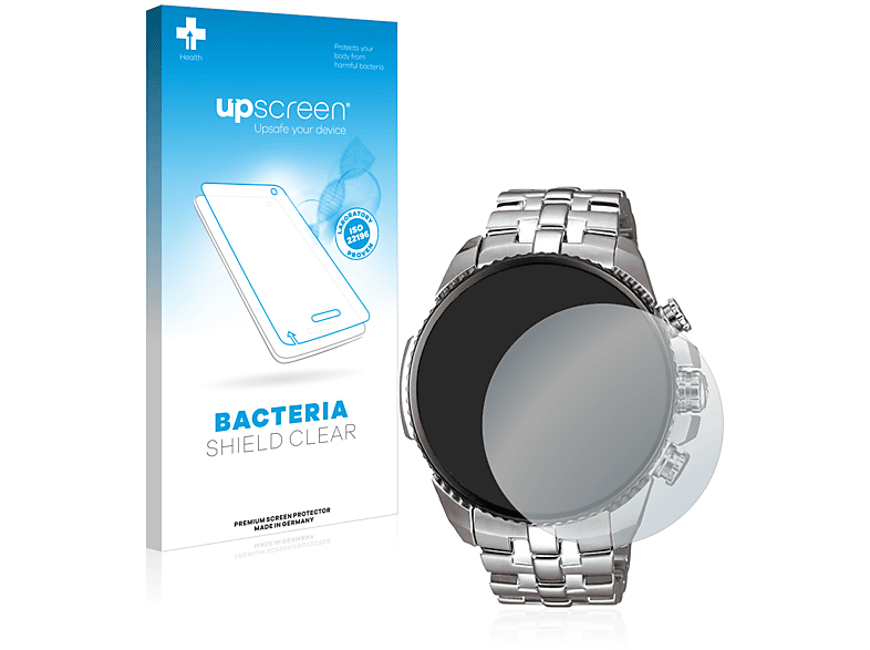 UPSCREEN antibakteriell klare Schutzfolie(für Casio Edifice EF-558D-1AV) | Smartwatch Schutzfolien & Gläser
