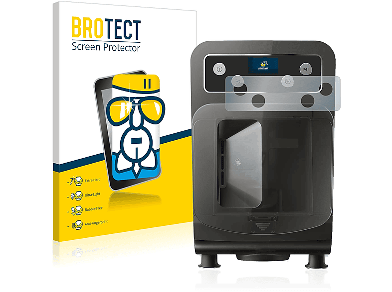 BROTECT Airglass klare Schutzfolie(für Philips 200W Fully Automatic Pasta Maker ‎HR2382/15)
