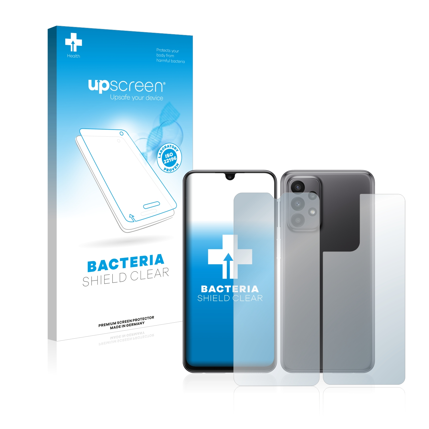 UPSCREEN antibakteriell klare Schutzfolie(für Samsung M13) Galaxy