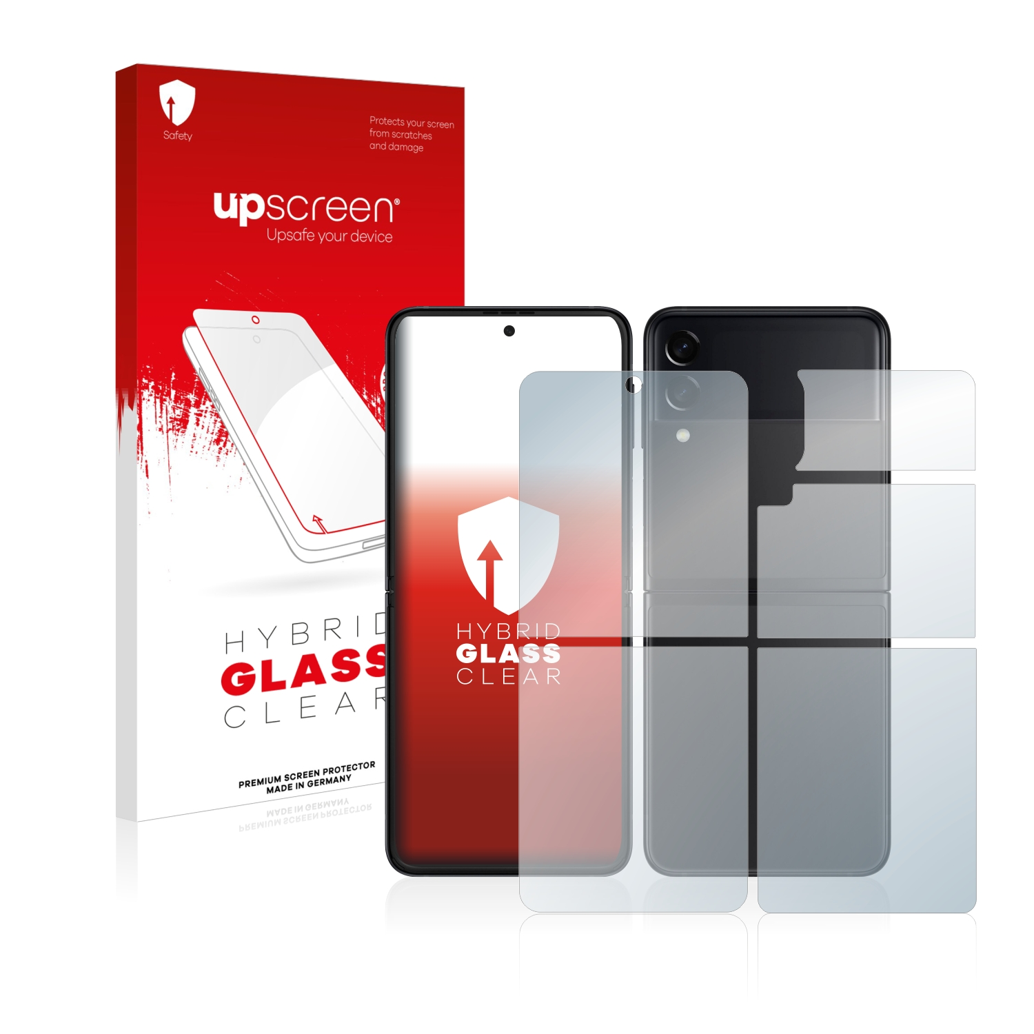 UPSCREEN Samsung Flip klare Galaxy Z 5G) 3 Schutzfolie(für