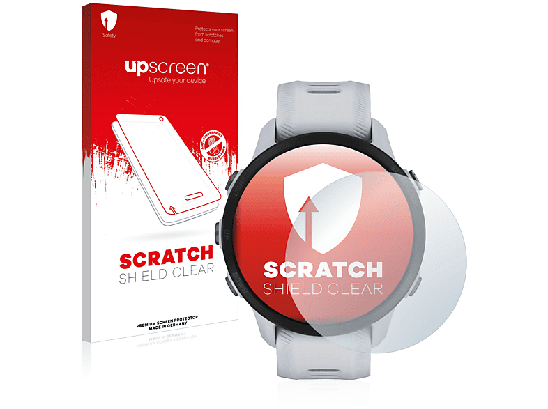 UPSCREEN Kratzschutz klare Schutzfolie (für Garmin Forerunner 955)