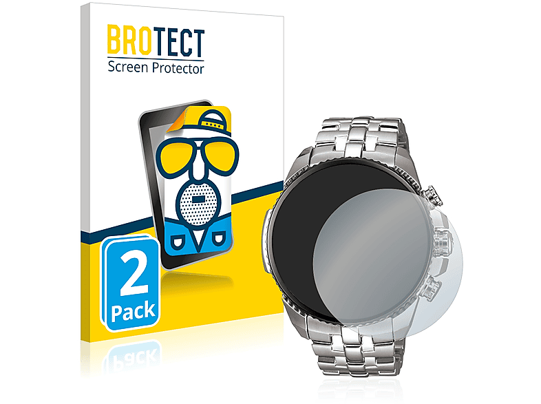 BROTECT 2x matte Schutzfolie(für Casio Edifice EF-558D-1AV)