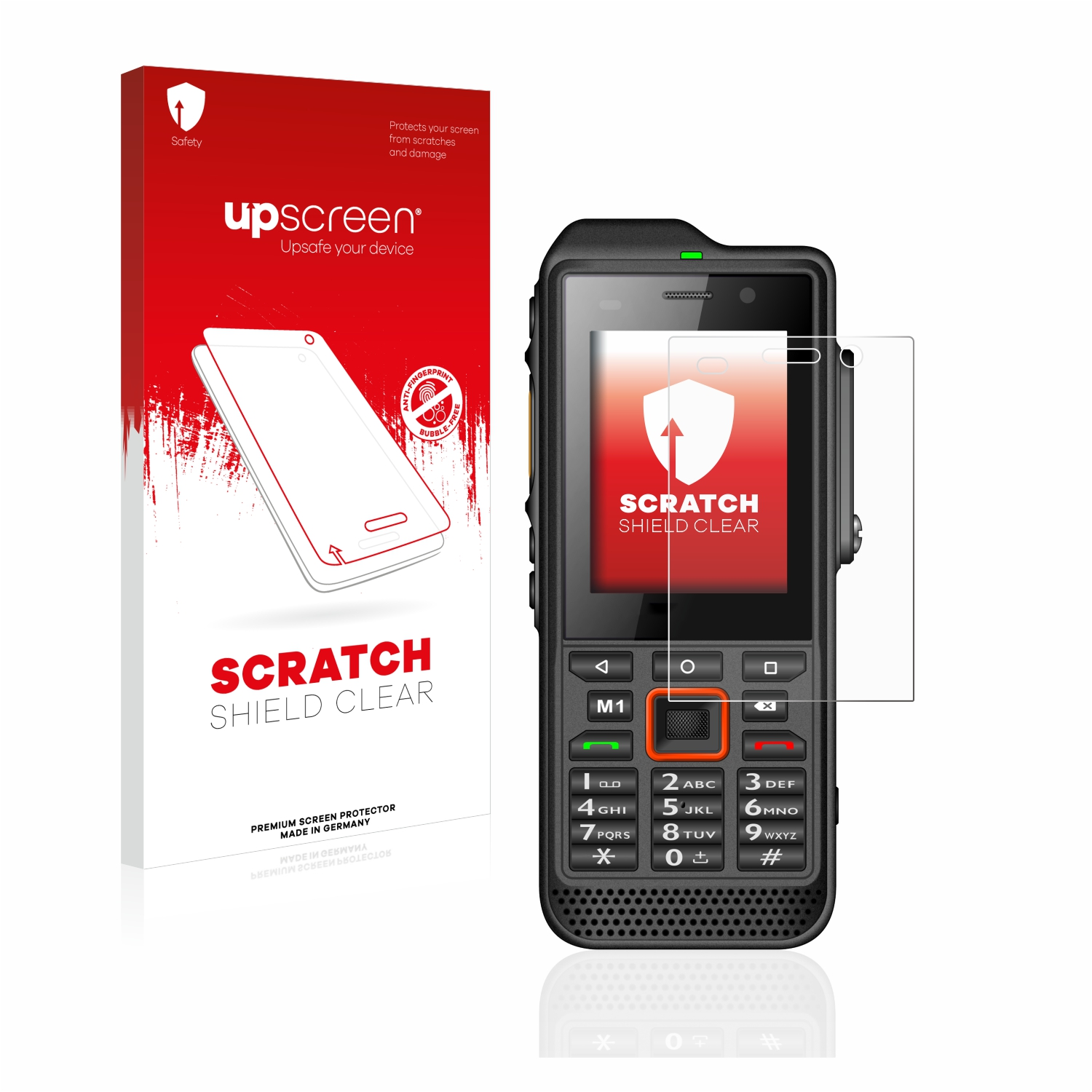 UPSCREEN Kratzschutz klare Schutzfolie(für MOBILE IS330.2) i.safe