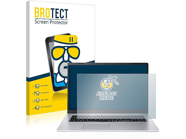 BROTECT Airglass matte Schutzfolie(für Acer Aspire 5 A517-52)