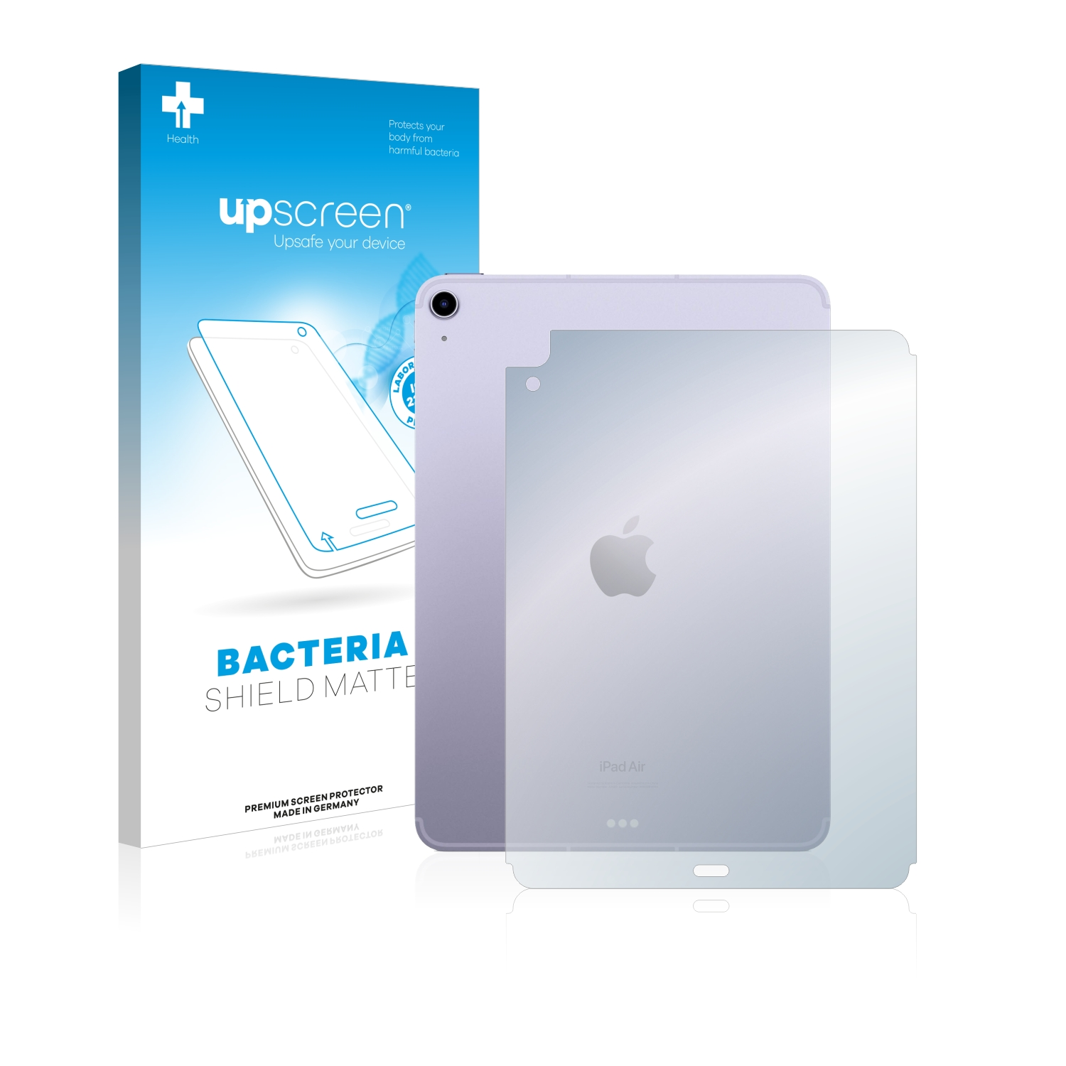 WiFi iPad (5. 5 Cellular Schutzfolie(für UPSCREEN 2022 Air Apple entspiegelt Gen.)) antibakteriell matte