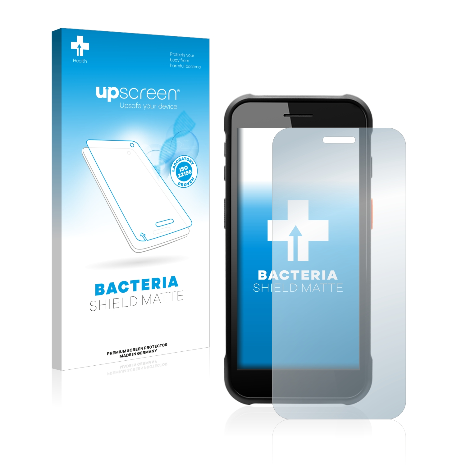 UPSCREEN antibakteriell entspiegelt Mobile matte PM75) Schutzfolie(für Point
