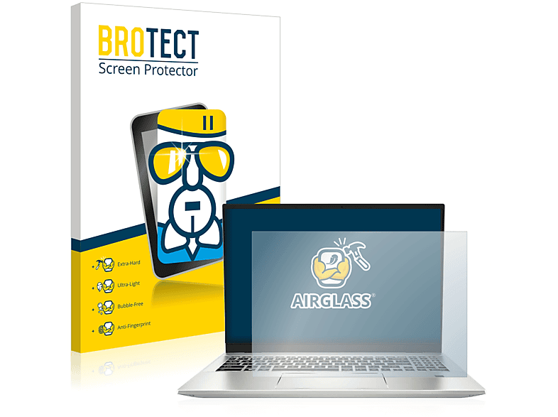 BROTECT Airglass klare Schutzfolie(für MSI Prestige 16)