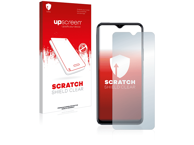 UPSCREEN Kratzschutz klare Schutzfolie(für 5G) Vivo Y30