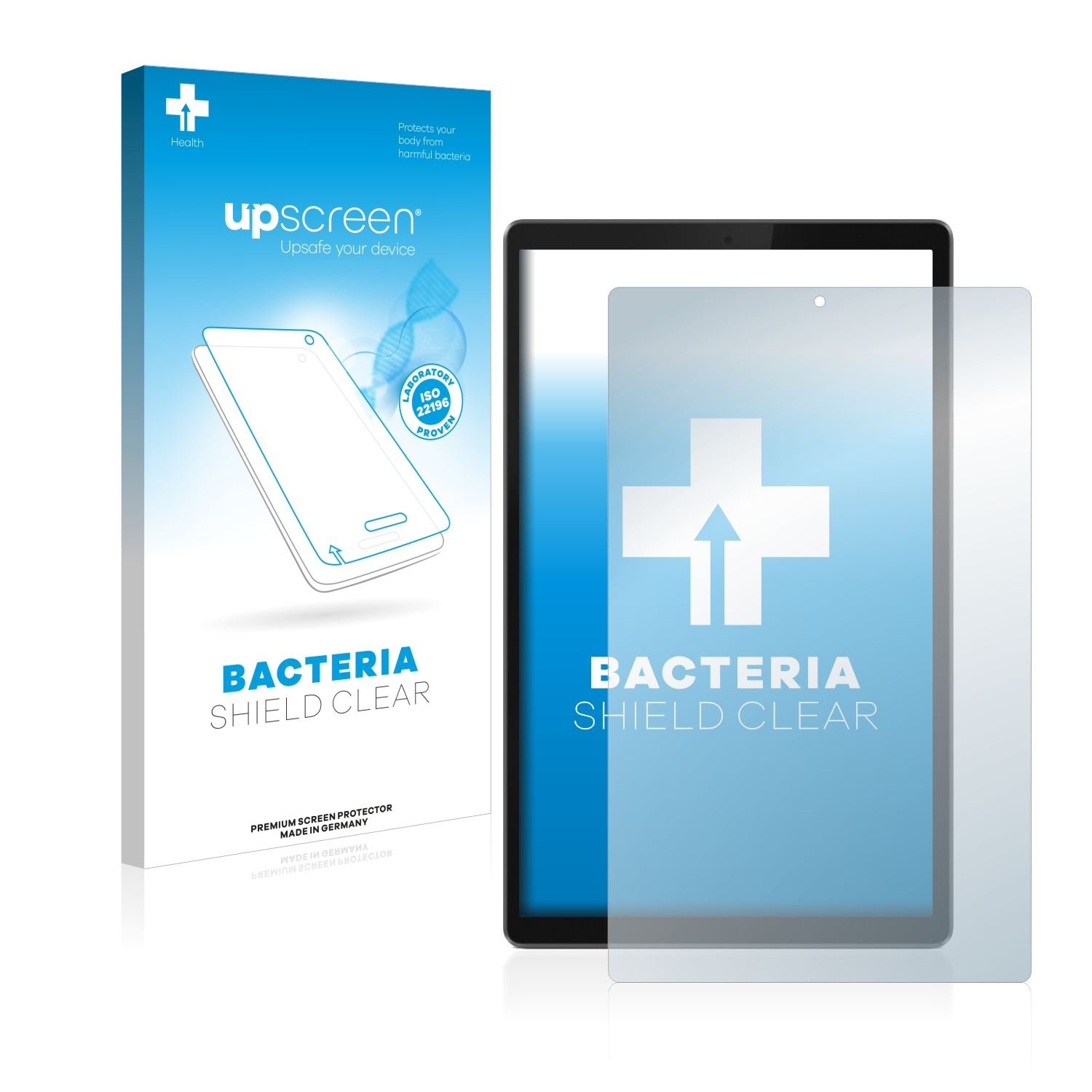 UPSCREEN antibakteriell klare Schutzfolie(für Lenovo TB-X306F) Tab