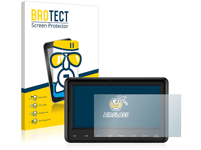 BROTECT Airglass klare Schutzfolie(für Sainlogic Professional WiFi Weather Station WS3500)