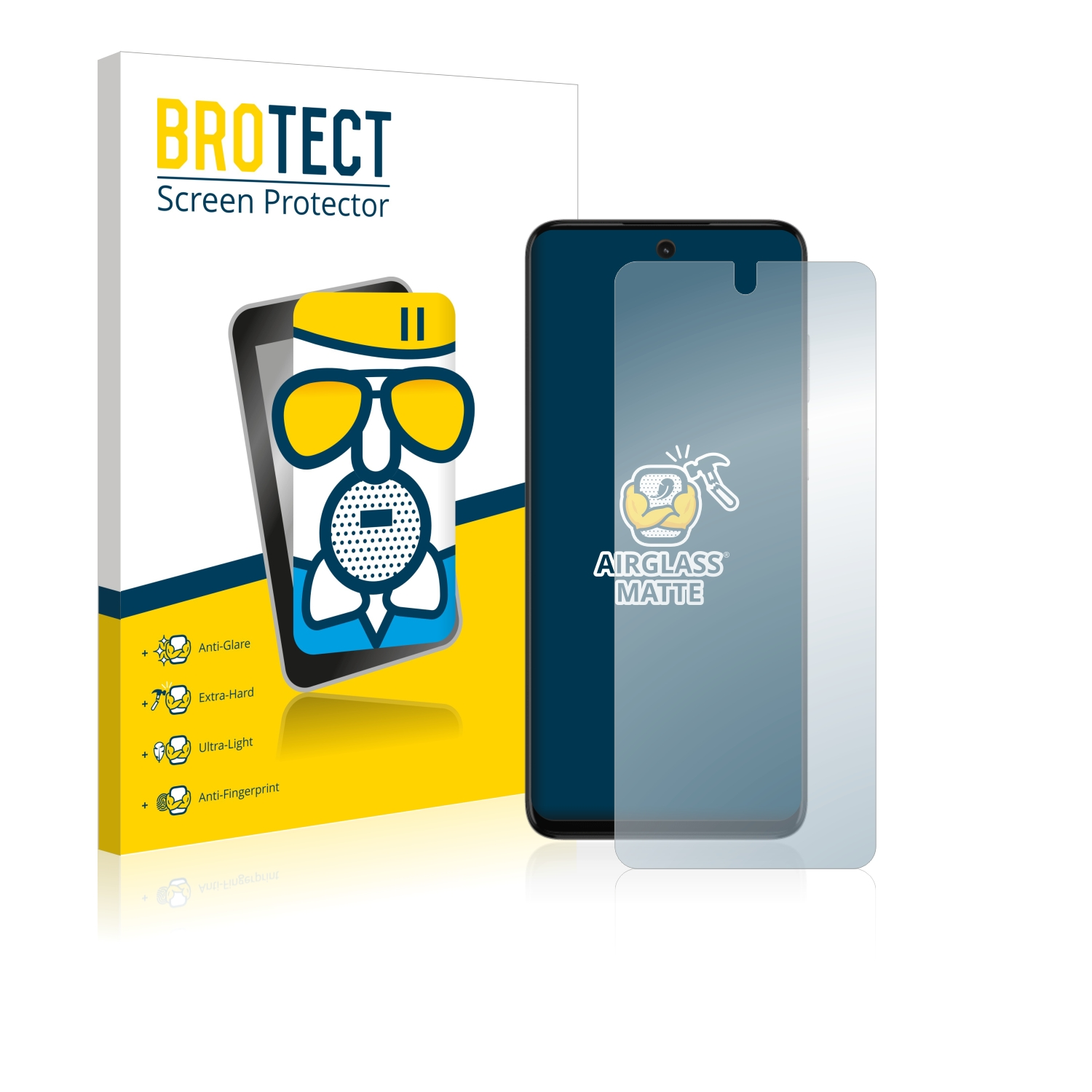 G32) matte BROTECT Motorola Schutzfolie(für Moto Airglass