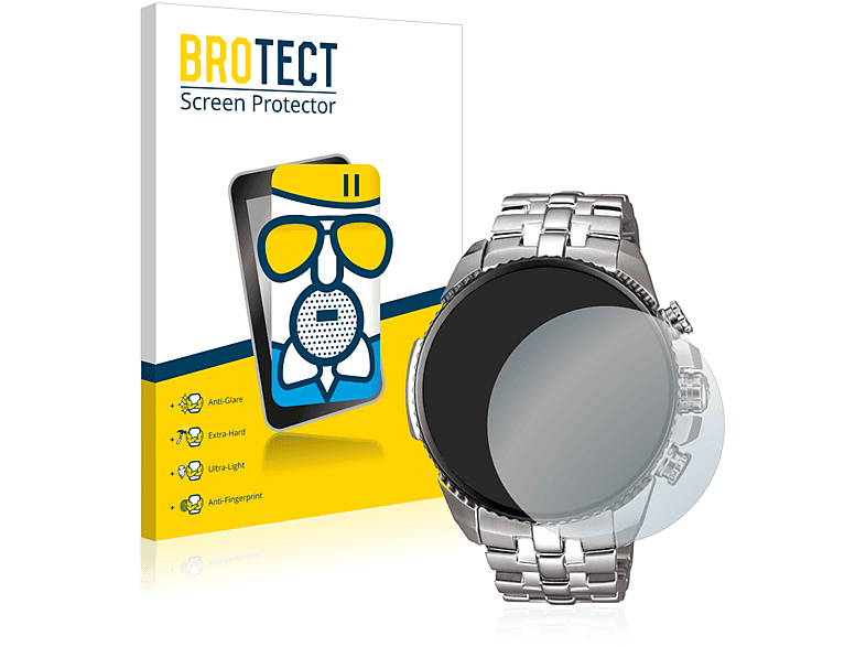 BROTECT Airglass matte Schutzfolie(für Edifice Casio EF-558D-1AV)