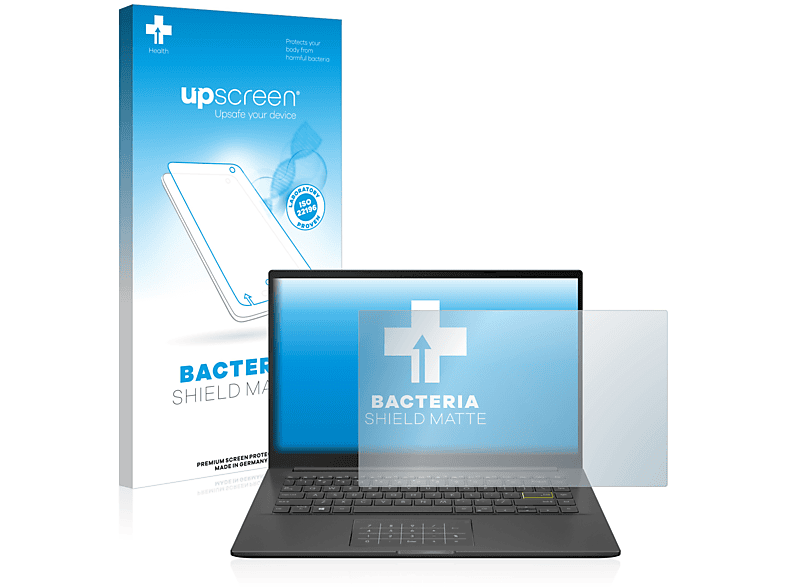 UPSCREEN antibakteriell entspiegelt K413 Schutzfolie(für ASUS VivoBook 14\