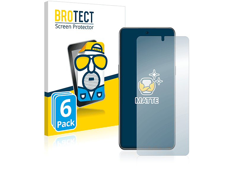 BROTECT 6x matte Schutzfolie(für OnePlus 5G) 10T