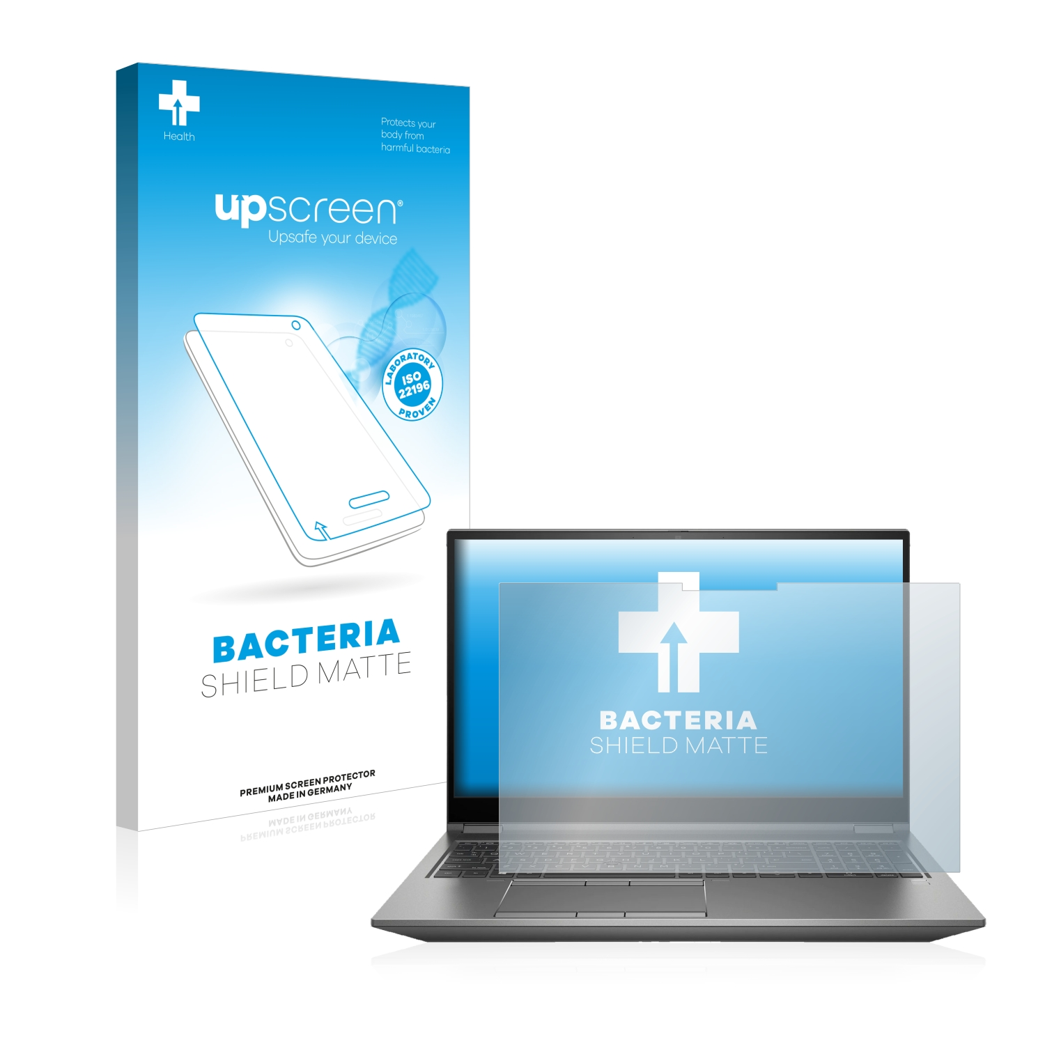 UPSCREEN antibakteriell entspiegelt matte Schutzfolie(für G8 HP Fury ZBook Touch) 15