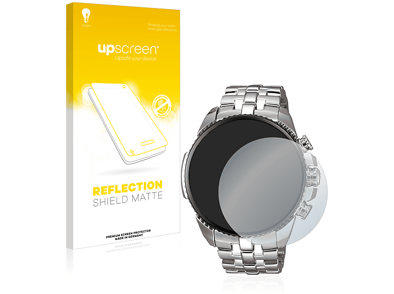 UPSCREEN entspiegelt matte Schutzfolie(für Casio Edifice EF-558D-1AV) | Smartwatch Schutzfolien & Gläser