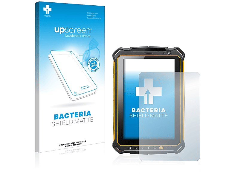 UPSCREEN antibakteriell entspiegelt matte Schutzfolie(für i.safe MOBILE IS930.M1) | Tabletschutzfolien